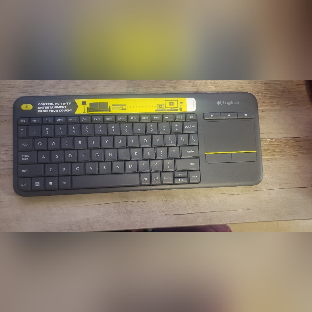 Logitech K400 Wireless Keyboard with Touchpad